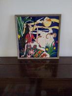 Italiaanse Tegels in Lijst - Hoge Kwaliteit, Antiek en Kunst, Ophalen of Verzenden