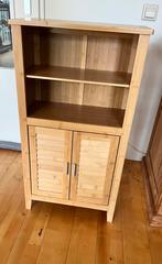 Bamboe badkamer/ woonkamer kast, Ophalen, Zo goed als nieuw, 25 tot 50 cm, 50 tot 100 cm