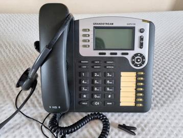 GRANDSTREAM GXP2100 VOIP telefoon met Plantronics headset beschikbaar voor biedingen