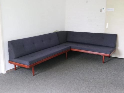 Vintage Deens design daybeds banken set nieuwstaat, Huis en Inrichting, Banken | Sofa's en Chaises Longues, Zo goed als nieuw