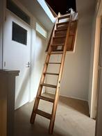 Vlizotrap - Houten trap. Zoldertrap, Doe-het-zelf en Verbouw, Ladders en Trappen, Ophalen, Gebruikt, Trap, Opvouwbaar of Inschuifbaar