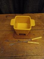 kaasfondueset voor 2 personen, Ophalen of Verzenden, Gebruikt, Waxinelicht, Fondueset