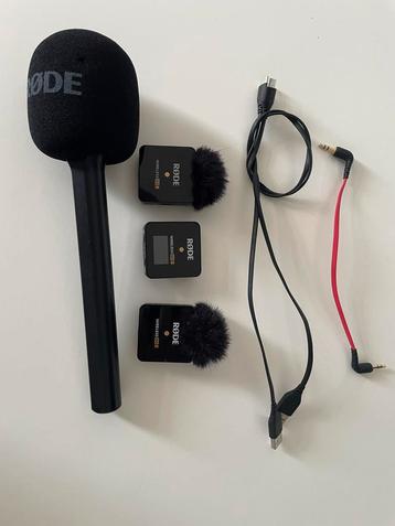 Rode Wireless GO II met Handmicrofoon beschikbaar voor biedingen