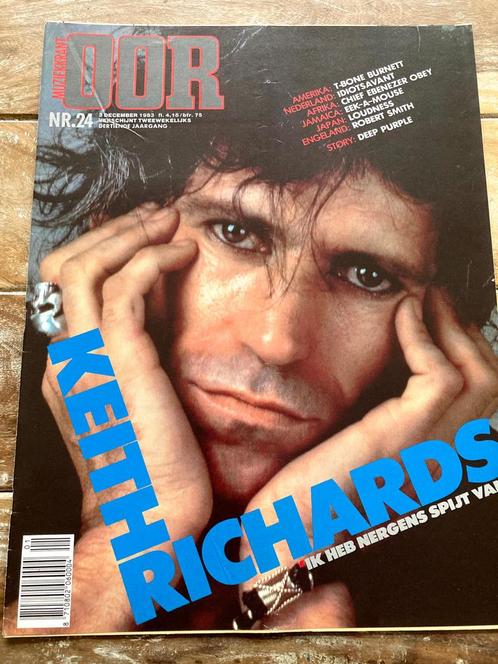 Muziekkrant OOR 1983 LOUDNESS Keith Richards DEEP PURPLE, Boeken, Tijdschriften en Kranten, Muziek, Film of Tv, Ophalen of Verzenden