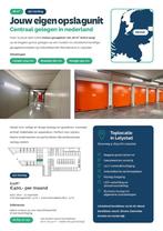 Grote Garagebox te huur Lelystad 38m² (1054 cm lang) – €400