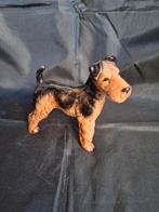 Porseleinen Airedale Terriër Hond Beeldje, Ophalen, Zo goed als nieuw, Dier