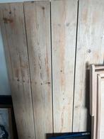 Houten Tafelblad - 82x150cm - Geschuurd & Gelakt, Ophalen, Minder dan 25 mm, Zo goed als nieuw, Plank