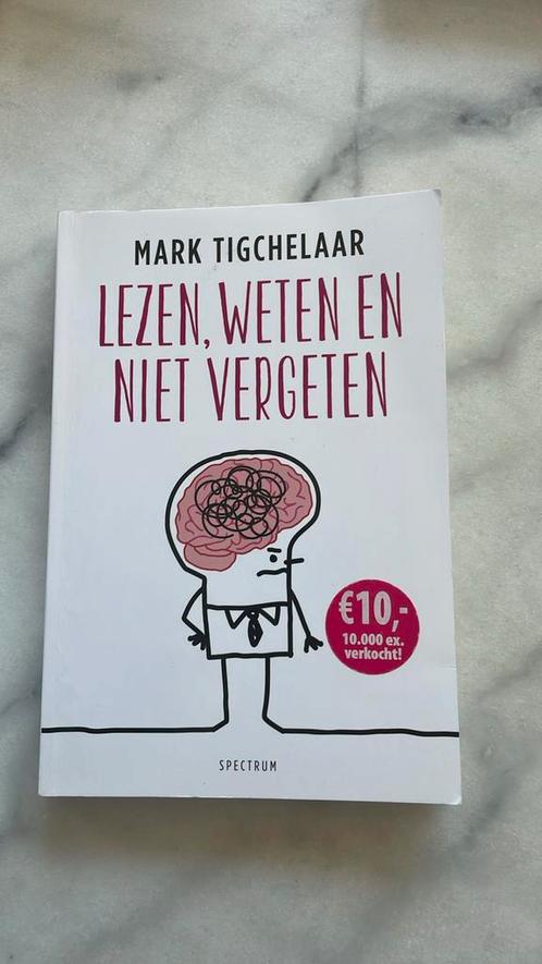 Mark Tigchelaar - Lezen, weten en niet vergeten, Boeken, Psychologie, Zo goed als nieuw, Ophalen of Verzenden