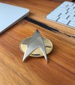 Star Trek TNG, Communicator Badge - Vintage - als nieuw, Verzamelen, Film en Tv, Nieuw, Foto of Kaart, Ophalen of Verzenden