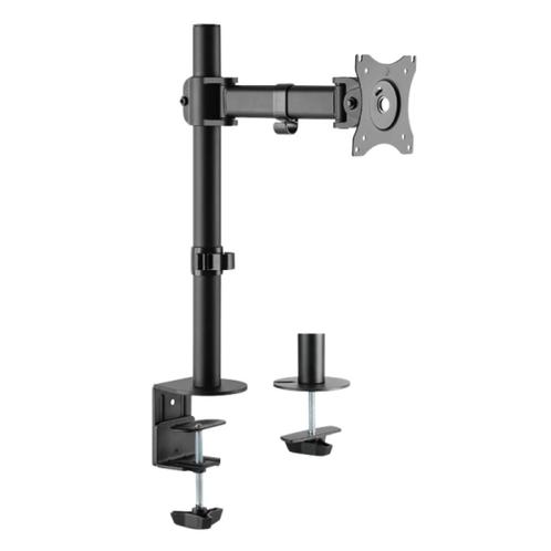 Stabiele Monitorstandaard van 13 t/m 27 inch klembevestiging, Computers en Software, Monitoren, Nieuw, Curved, In hoogte verstelbaar