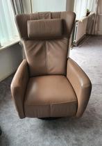 Prominent Sta-op Stoel met Accu - Houten Voet, Huis en Inrichting, Fauteuils, Ophalen, Minder dan 75 cm, Hout, Zo goed als nieuw