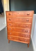 Vintage deens ladekastje, Ophalen, Gebruikt, 5 laden of meer, Minder dan 100 cm