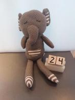 Evora kruitvat gebreid grijs met witte strepen z'n 41 cm, Ophalen, Zo goed als nieuw, Overige typen