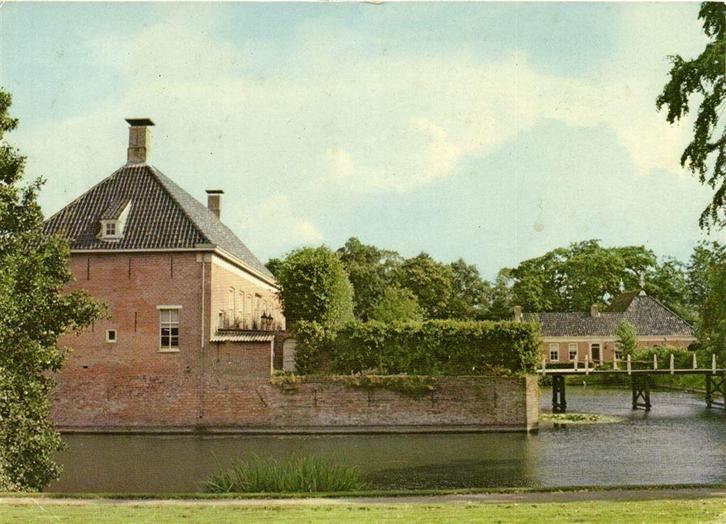 Museum-Borg Verhildersum bij Leens [Gr.] - 1980 gelopen, Verzamelen, Ansichtkaarten | Nederland, Ongelopen, Groningen, Voor 1920