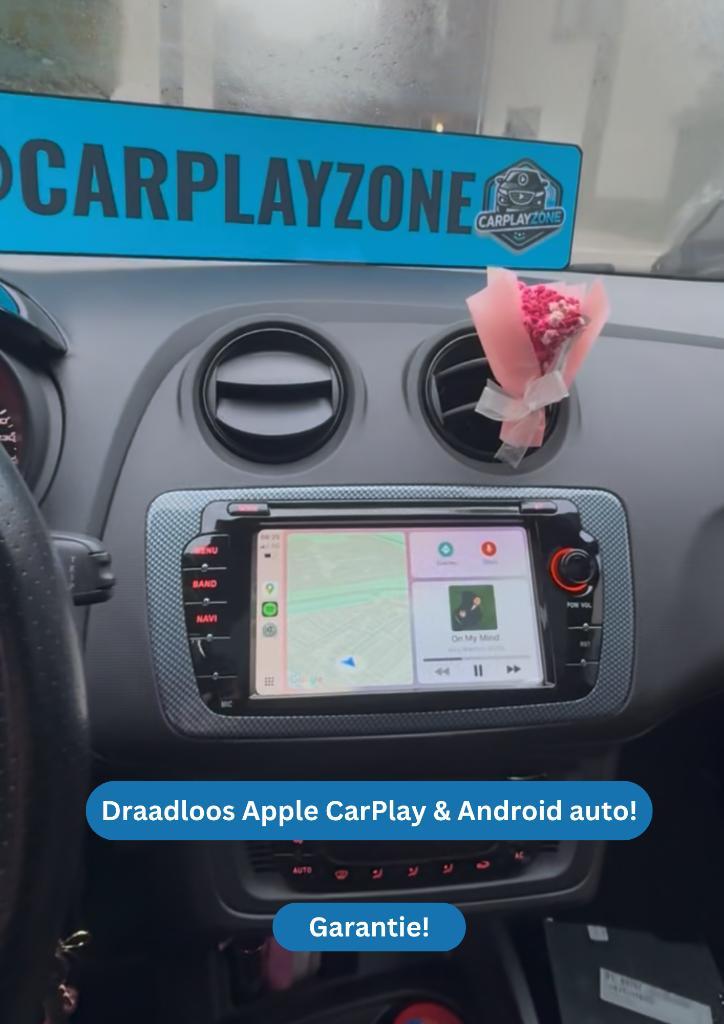 Seat IBIZA Carplay | Draadloos | NIEUW | Garantie | 7/9 INCH, Auto diversen, Autonavigatie, Nieuw, Ophalen of Verzenden