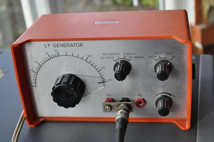 Polykit LF generator sinus en blokgolf 20-200Khz audio test, Doe-het-zelf en Verbouw, Meetapparatuur, Gebruikt, Geluid, Ophalen of Verzenden