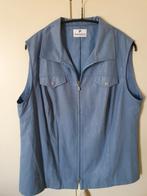 Gilet middenblauw Frankenwälder maat 48 met subtiele glans, Overige typen, Blauw, Ophalen of Verzenden, Zo goed als nieuw