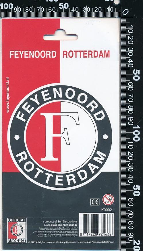 Sticker: Feyenoord - Stickerset - Official Product, Verzamelen, Stickers, Zo goed als nieuw, Sport, Verzenden
