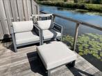 Loungeset tuinstoel intratuin norma, Gebruikt, Hocker, Aluminium, Loungeset