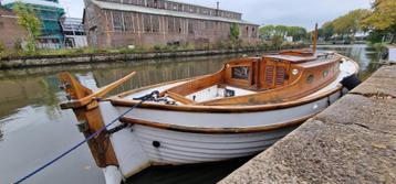 Werfgebouwd Houten Kajuitsloep | VETUS | Boegschroef | Opkna beschikbaar voor biedingen