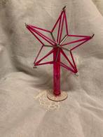 Oude kerstversiering antiek piek glas, Diversen, Kerst, Ophalen of Verzenden, Gebruikt