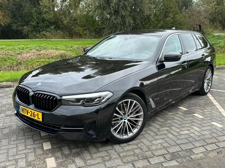 BMW 5-Serie 530i 252pk Aut 2022 Zwart, Auto's, BMW, Particulier, 5-Serie, ABS, Airbags, Airconditioning, Alarm, Android Auto, Apple Carplay