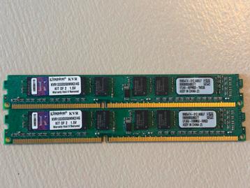 Intern geheugen 4GB kvr1333d3s8n9k2/4g beschikbaar voor biedingen