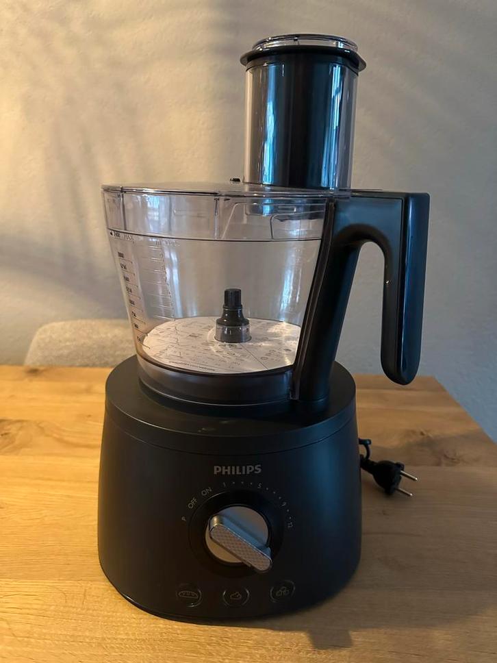 TE KOOP: Philips Keukenmachine!, Witgoed en Apparatuur, Keukenmixers, Zo goed als nieuw, 3 tot 4 liter, 3 snelheden of meer, Vaatwasserbestendig