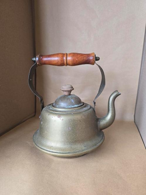 koperen theeketel, Antiek en Kunst, Antiek | Koper en Brons, Ophalen of Verzenden