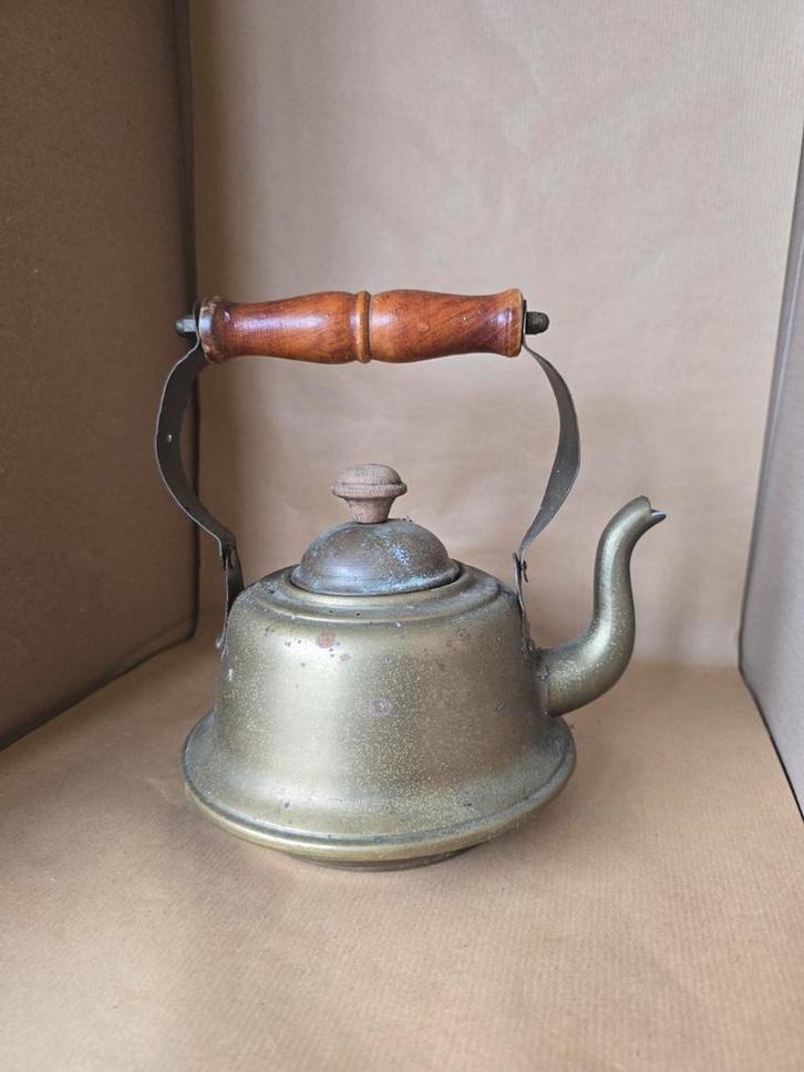 koperen theeketel, Antiek en Kunst, Antiek | Koper en Brons, Ophalen of Verzenden