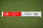 Hele mooie wedstrijd sjaal van as monaco-juventus fc, Ophalen of Verzenden, Zo goed als nieuw, Buitenlandse clubs, Vaantje of Sjaal