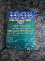 Harley Davidson  Owners's manual 1998, Ophalen of Verzenden, Zo goed als nieuw, Overige typen