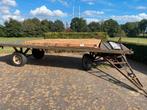 Platte Wagen 210x540 cm . met Eiken Planken, Ophalen