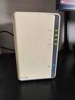 Synology DS213J NAS met 2 X 2TB WD, Computers en Software, NAS, Ophalen of Verzenden, Zo goed als nieuw