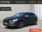 Volvo V60 1.6 T3 R-Design|R-Design|Navi|Goed onderhouden|LM-, Auto's, Voorwielaandrijving, Stof, Zwart, 4 cilinders