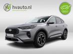 Ford Kuga 2.5 FULLHYBRID FHEV ACTIVE X CVT | Geen Plug-In! |, Gebruikt, Zwart, 4 cilinders, Leder en Stof