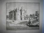 09 Asperen het Huis Kopergravure 1736, Antiek en Kunst, Ophalen of Verzenden