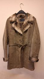 Armani Jeans winterjas grijsbruin halflang maat S, Ophalen of Verzenden, Zo goed als nieuw, Maat 38/40 (M), Zwart