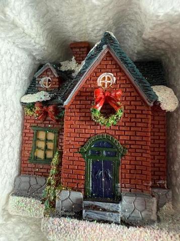 Kerst huisjes met verlichting beschikbaar voor biedingen