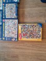 Puzzels 1000 & 1500 stukjes - Compleet in zakjes, Hobby en Vrije tijd, Denksport en Puzzels, Ophalen, 500 t/m 1500 stukjes, Zo goed als nieuw