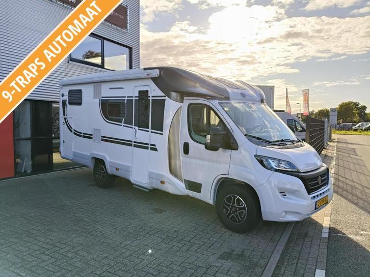 Sun Driver T690 Premium lengtebedden Als nieuw! automaat!, Caravans en Kamperen, Campers, Bedrijf, tot en met 5, Half-integraal