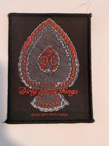 Dirty Pretty Things 2005 band patch embleem muziek  beschikbaar voor biedingen