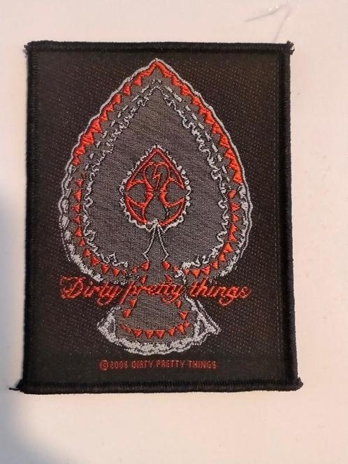 Dirty Pretty Things 2005 band patch embleem muziek, Verzamelen, Muziek, Artiesten en Beroemdheden, Nieuw, Kleding, Verzenden