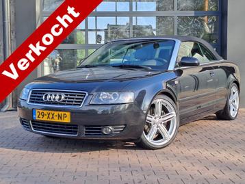 Audi A4 Cabriolet 3.0 V6 Exclusive | Automaat | Leder | Clim beschikbaar voor biedingen