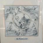 Glasgravure G. Swaenepoel: ... DE TABAKSWINKEL. Nr 16 / 500, Ophalen of Verzenden