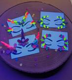 Neon Face Jewels / Body Jewels, Carnaval, Unknown, Unknown, Nieuw