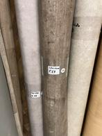 Donkergrijs Landelijk Eiken Vinyl Restpartij | 1,60x4,00mtr, Ophalen, Nieuw, Minder dan 10 m², Nvt