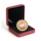 Canada 3 Dollar 2010, zalm, zilver-gold plated, Proof, Ophalen of Verzenden, Noord-Amerika, Losse munt, Goud