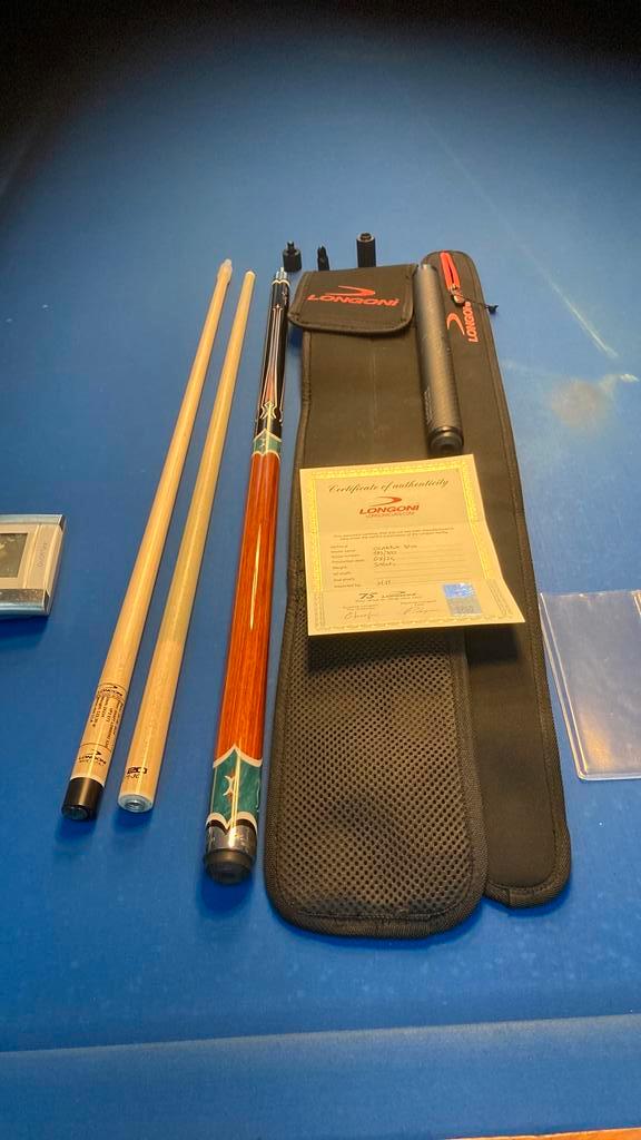 Longoni Olanda 30 Th VP2 met 2 toppen en extension, Sport en Fitness, Biljarten en Poolen, Nieuw, Keu of Ballen, Ophalen of Verzenden