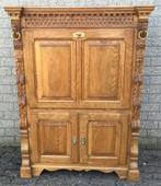 1495 Antieke Mechelse kast. Computer kast, TV kast. Barkast., Huis en Inrichting, Kasten | Overige, Ophalen of Verzenden, Gebruikt